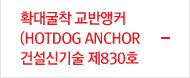 확대굴착 교반앵커 (HOTDOG ANCHOR)